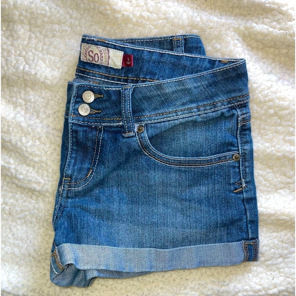 Jean shorts size 9 So brand